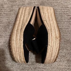 Wedge sandals. Wore 1 time